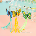 stock wholesale interactive plastic stick tassels cat teaser